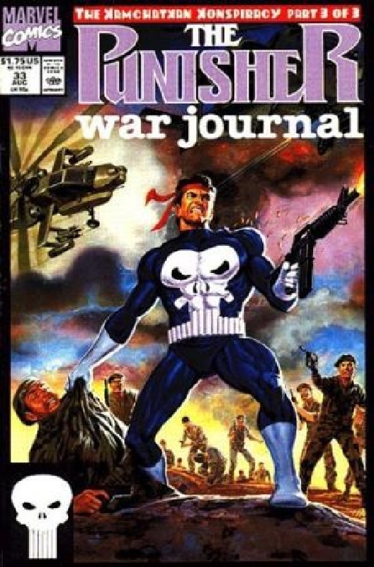 Cover of Punisher War Journal (Vol 1) #33. One of 250,000 Vintage American Comics on sale from Krypton!
