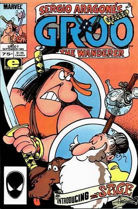 Cover of Groo the Wanderer (Vol 1) #7. One of 250,000 Vintage American Comics on sale from Krypton!