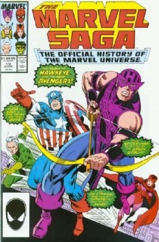 Cover of Marvel Saga (Vol 1) #19. One of 250,000 Vintage American Comics on sale from Krypton!
