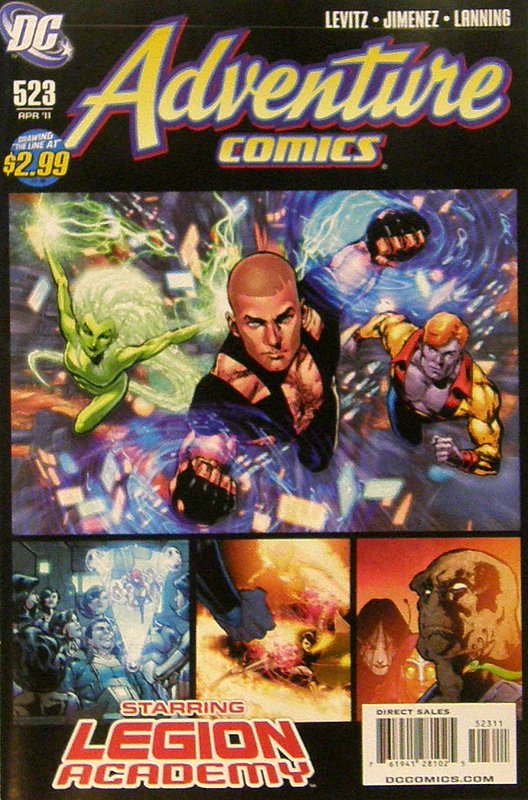 Cover of Adventure Comics (Vol 2) #523. One of 250,000 Vintage American Comics on sale from Krypton!