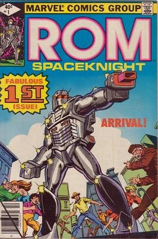 Cover of Rom #1. One of 250,000 Vintage American Comics on sale from Krypton!