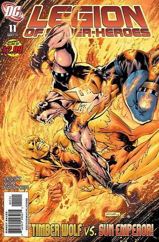 Cover of Legion of Super-Heroes (Vol 5) #11. One of 250,000 Vintage American Comics on sale from Krypton!