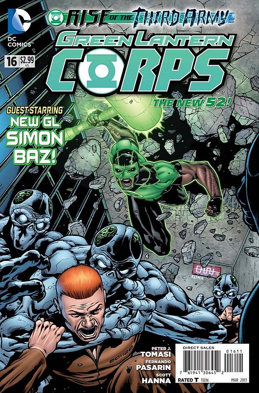 Cover of Green Lantern Corps (Vol 2) #16. One of 250,000 Vintage American Comics on sale from Krypton!