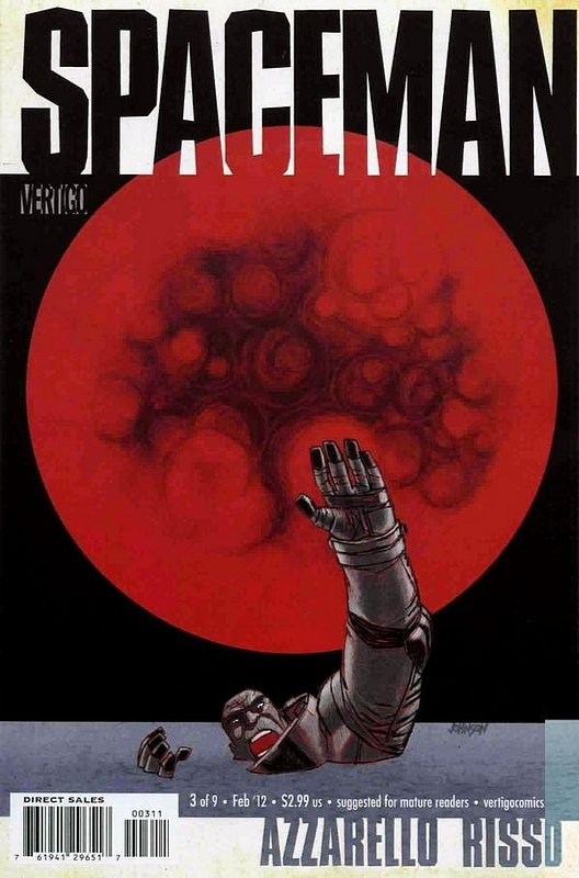 Cover of Spaceman (2011 Ltd) #3. One of 250,000 Vintage American Comics on sale from Krypton!