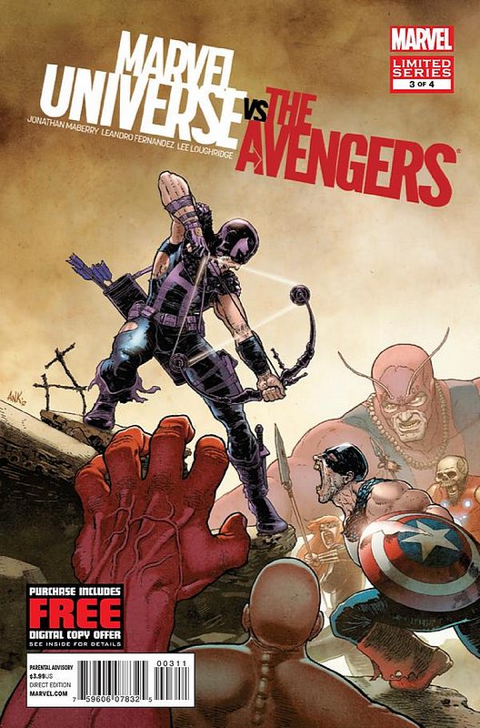 Cover of Marvel Universe vs Avengers (2012 Ltd) #3. One of 250,000 Vintage American Comics on sale from Krypton!