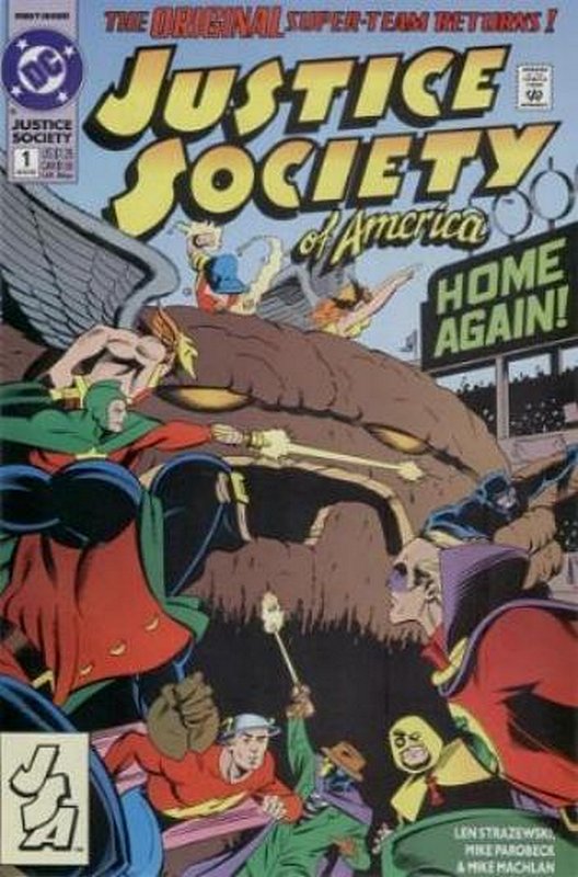 Cover of Justice Society of America (Vol 1) #1. One of 250,000 Vintage American Comics on sale from Krypton!