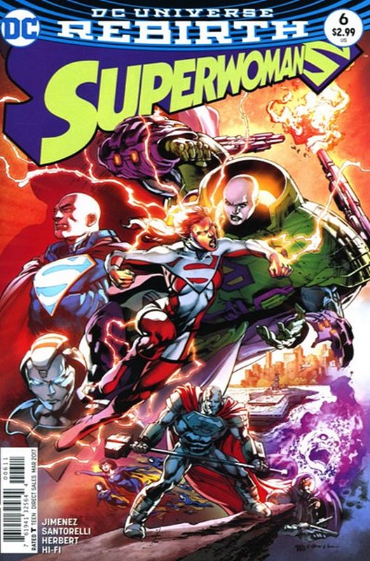 Cover of Superwoman ( Vol 1) #6. One of 250,000 Vintage American Comics on sale from Krypton!