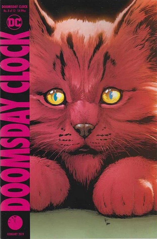 Cover of Doomsday Clock (2017 Ltd) #8. One of 250,000 Vintage American Comics on sale from Krypton!