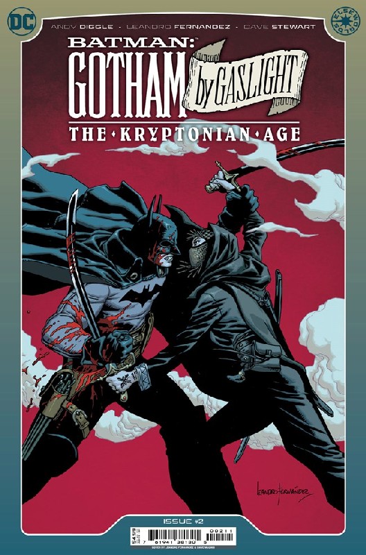 Cover of Batman: Gotham by Gaslight - Kryptonian Age (Ltd) #2. One of 250,000 Vintage American Comics on sale from Krypton!