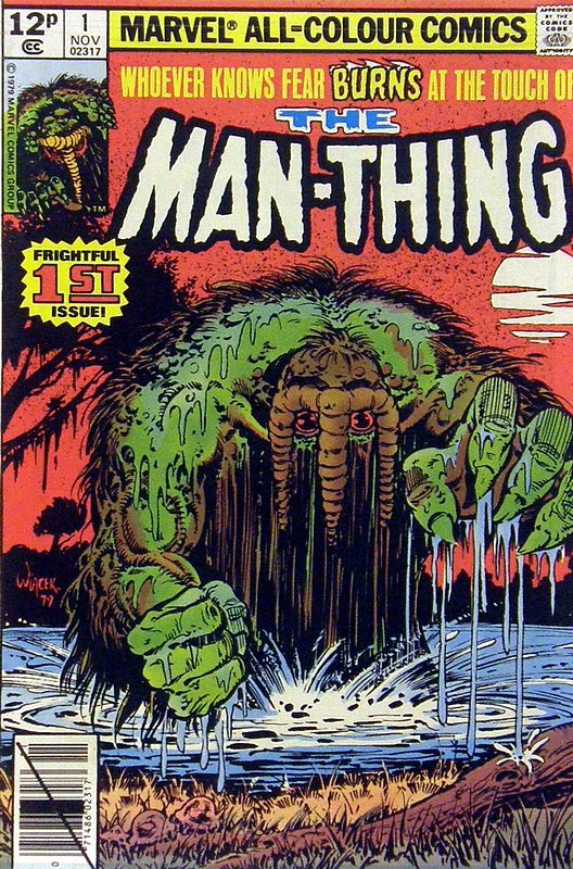 Cover of Man-Thing (Vol 2) #1. One of 250,000 Vintage American Comics on sale from Krypton!