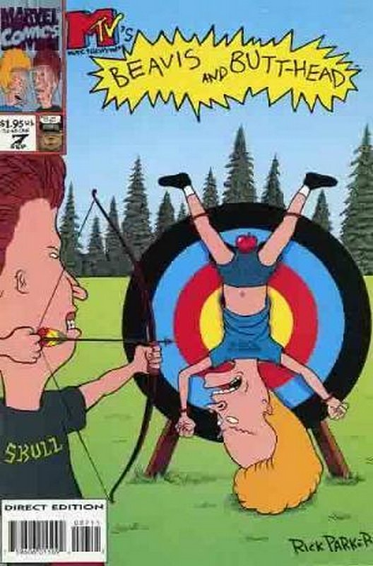 Cover of Beavis and Butt-Head #7. One of 250,000 Vintage American Comics on sale from Krypton!