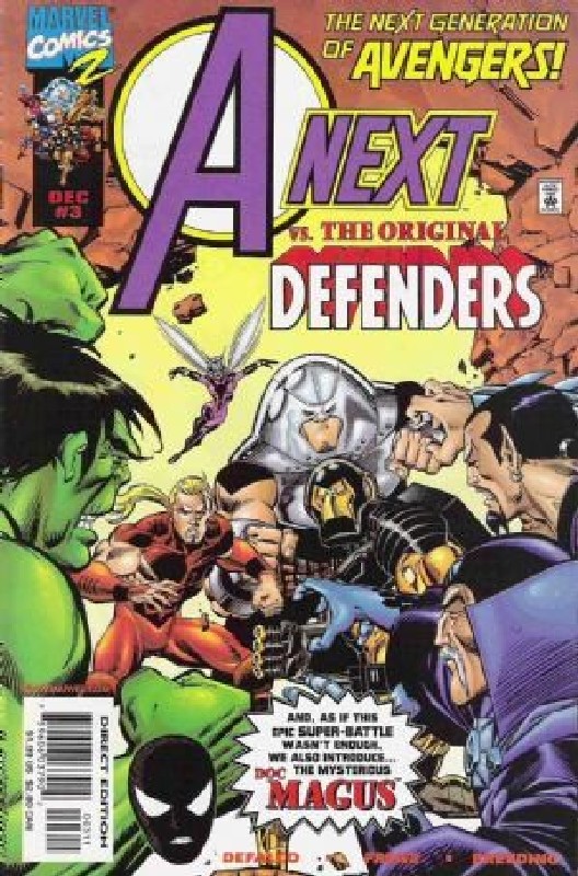1st appearance American Dream<br> Cover of A-Next (Vol 1) #4. One of 250,000 Vintage American Comics on sale from Krypton!