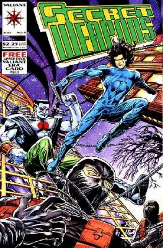 Cover of Secret Weapons (Vol 1) #9. One of 250,000 Vintage American Comics on sale from Krypton!