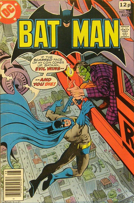 Cover of Batman #314. One of 250,000 Vintage American Comics on sale from Krypton!