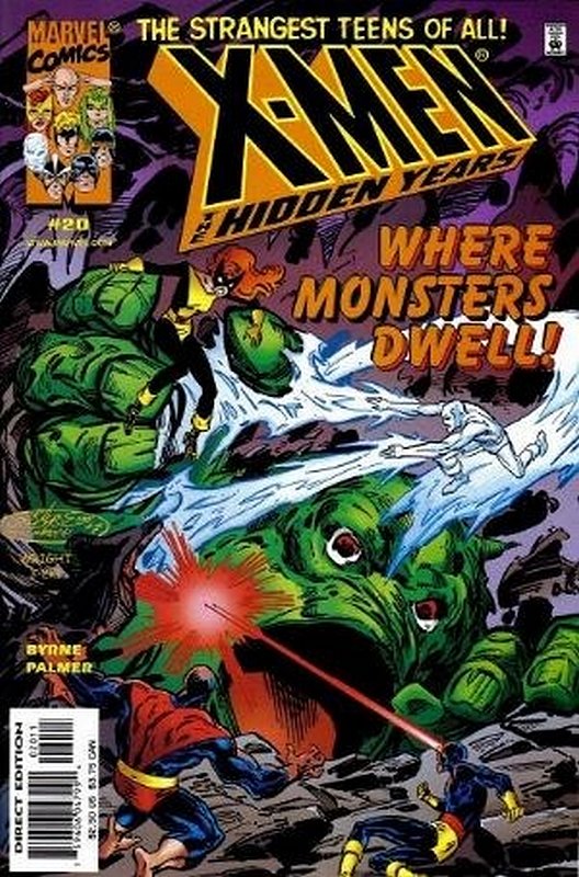 Cover of X-Men: The Hidden Years (Vol 1) #20. One of 250,000 Vintage American Comics on sale from Krypton!