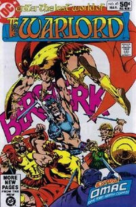 Cover of Warlord (Vol 1) #43. One of 250,000 Vintage American Comics on sale from Krypton!