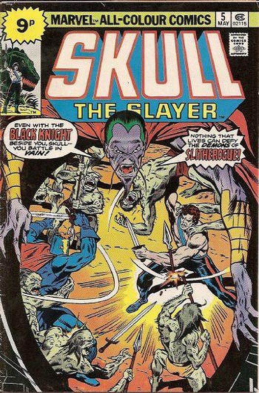 Cover of Skull the Slayer (Vol 1) #5. One of 250,000 Vintage American Comics on sale from Krypton!