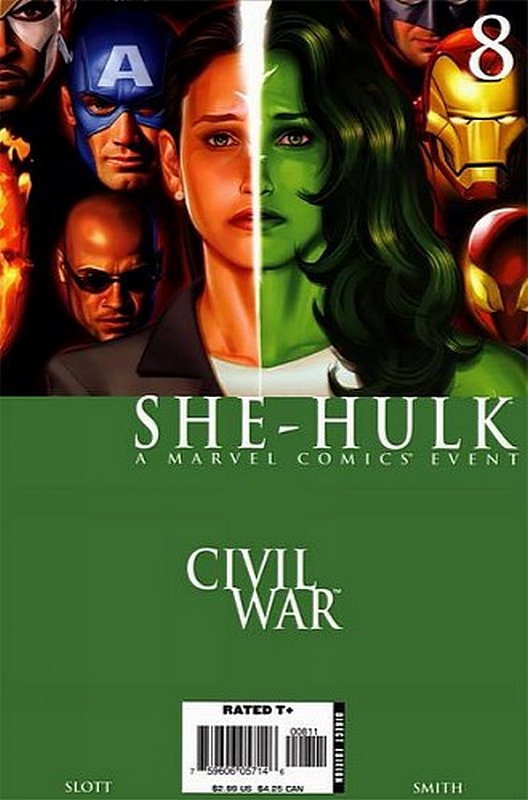 Cover of She-Hulk (Vol 4) #8. One of 250,000 Vintage American Comics on sale from Krypton!
