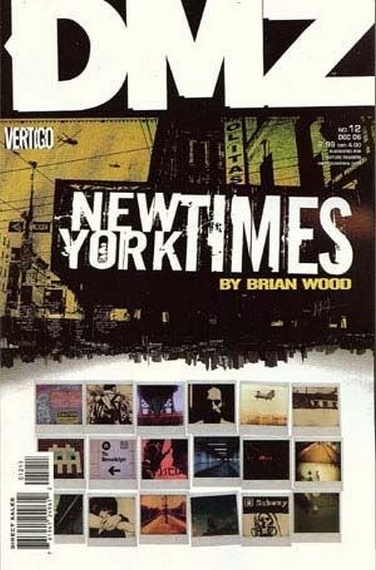 Cover of DMZ (Vol 1) #12. One of 250,000 Vintage American Comics on sale from Krypton!