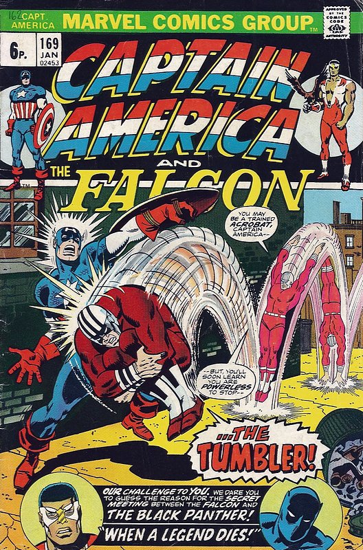 1st Cameo Moonstone<br> Cover of Captain America (Vol 1) #169. One of 250,000 Vintage American Comics on sale from Krypton!