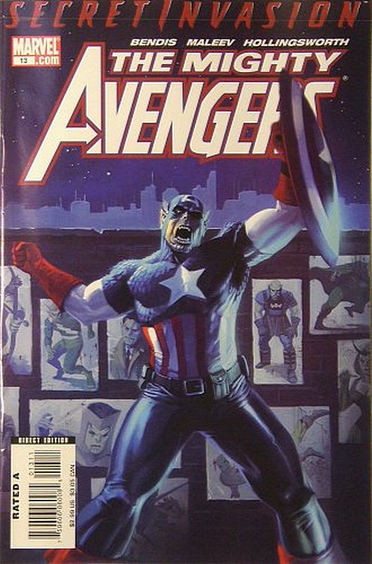 Cover of Mighty Avengers (Vol 1) #13. One of 250,000 Vintage American Comics on sale from Krypton!
