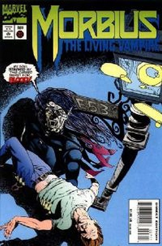 Cover of Morbius: Living Vampire (Vol 1) #27. One of 250,000 Vintage American Comics on sale from Krypton!