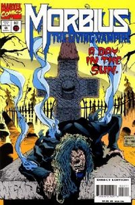 Cover of Morbius: Living Vampire (Vol 1) #28. One of 250,000 Vintage American Comics on sale from Krypton!