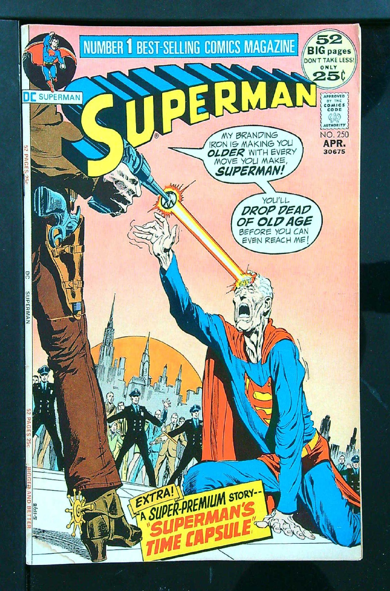 Cover of Superman (Vol 1) #250. One of 250,000 Vintage American Comics on sale from Krypton!
