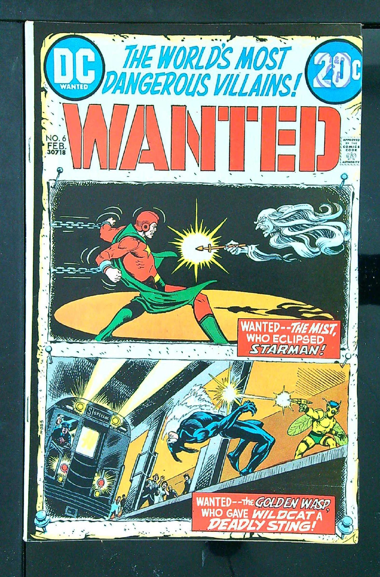 ACTUAL SCAN OF COMIC!<br> Cover of Wanted: Worlds Most Dangerous Villains (Vol 1) #6. One of 250,000 Vintage American Comics on sale from Krypton!