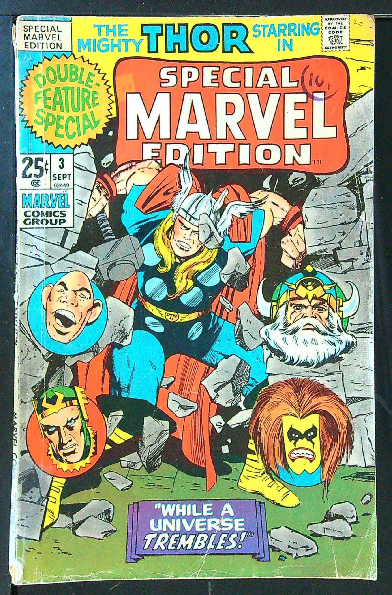 Cover of Special Marvel Edition (Vol 1) #3. One of 250,000 Vintage American Comics on sale from Krypton!