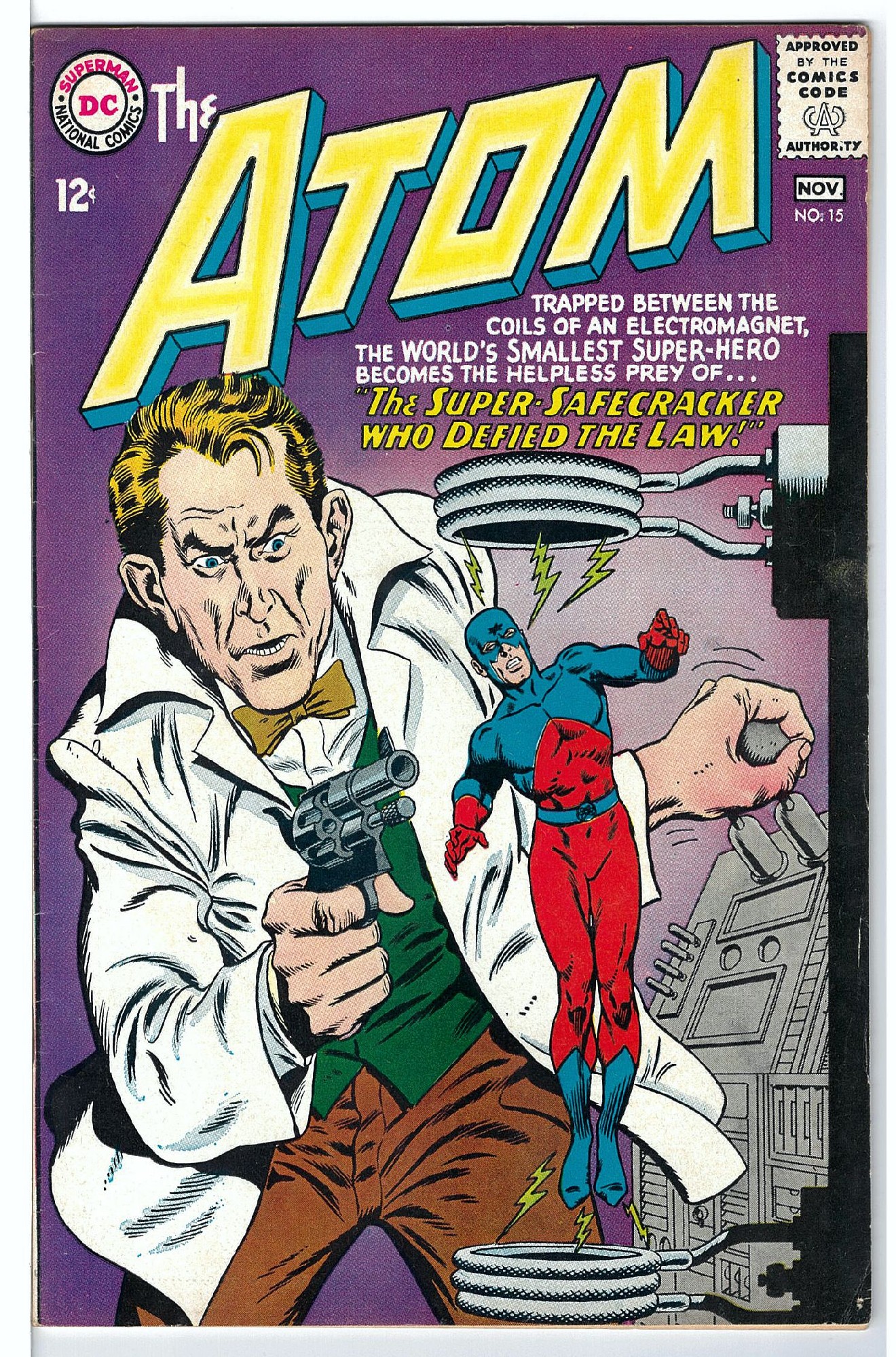 ACTUAL SCAN OF COMIC!<br> Cover of Atom (Vol 1) The #15. One of 250,000 Vintage American Comics on sale from Krypton!