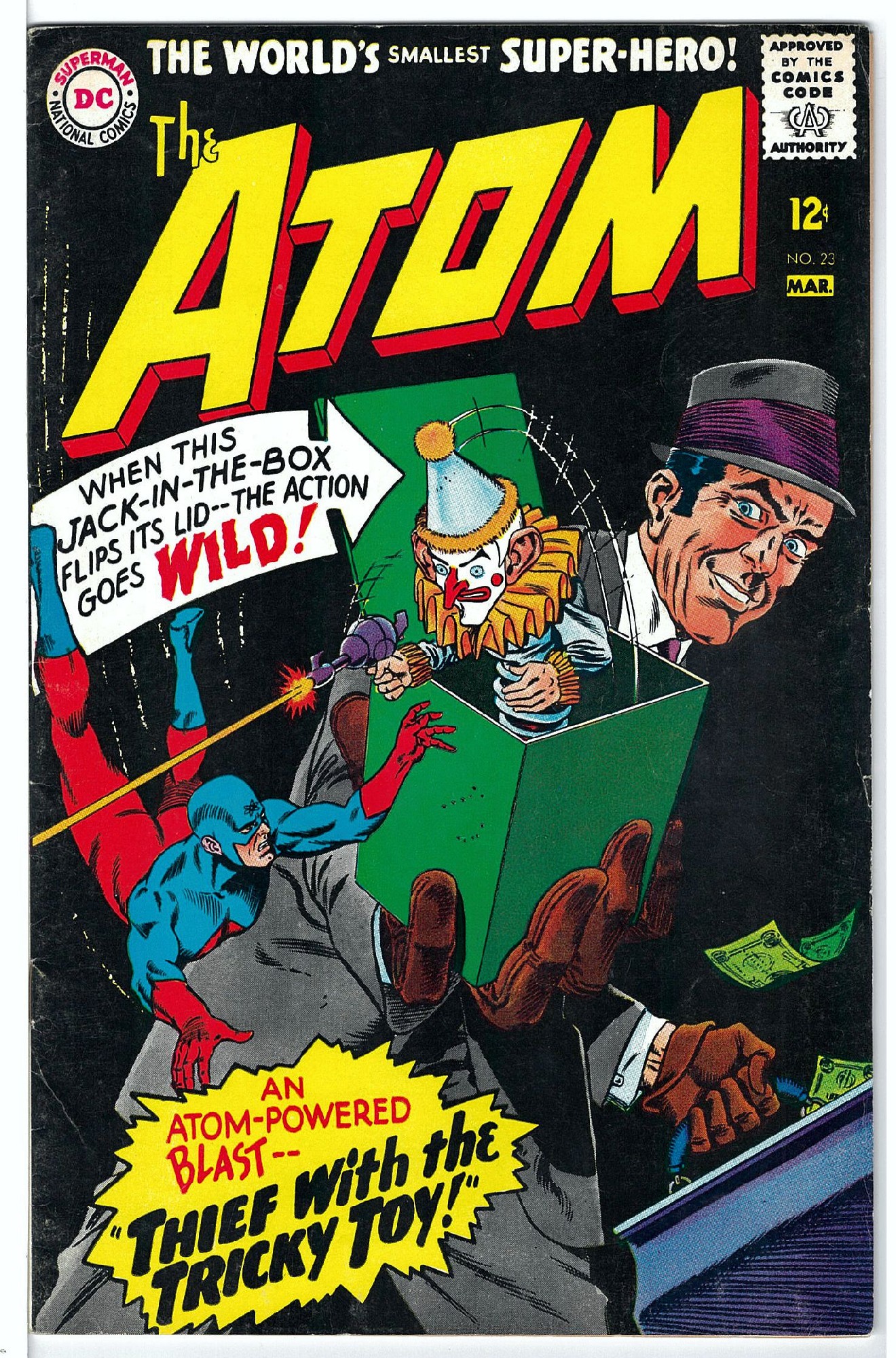 ACTUAL SCAN OF COMIC!<br> Cover of Atom (Vol 1) The #23. One of 250,000 Vintage American Comics on sale from Krypton!