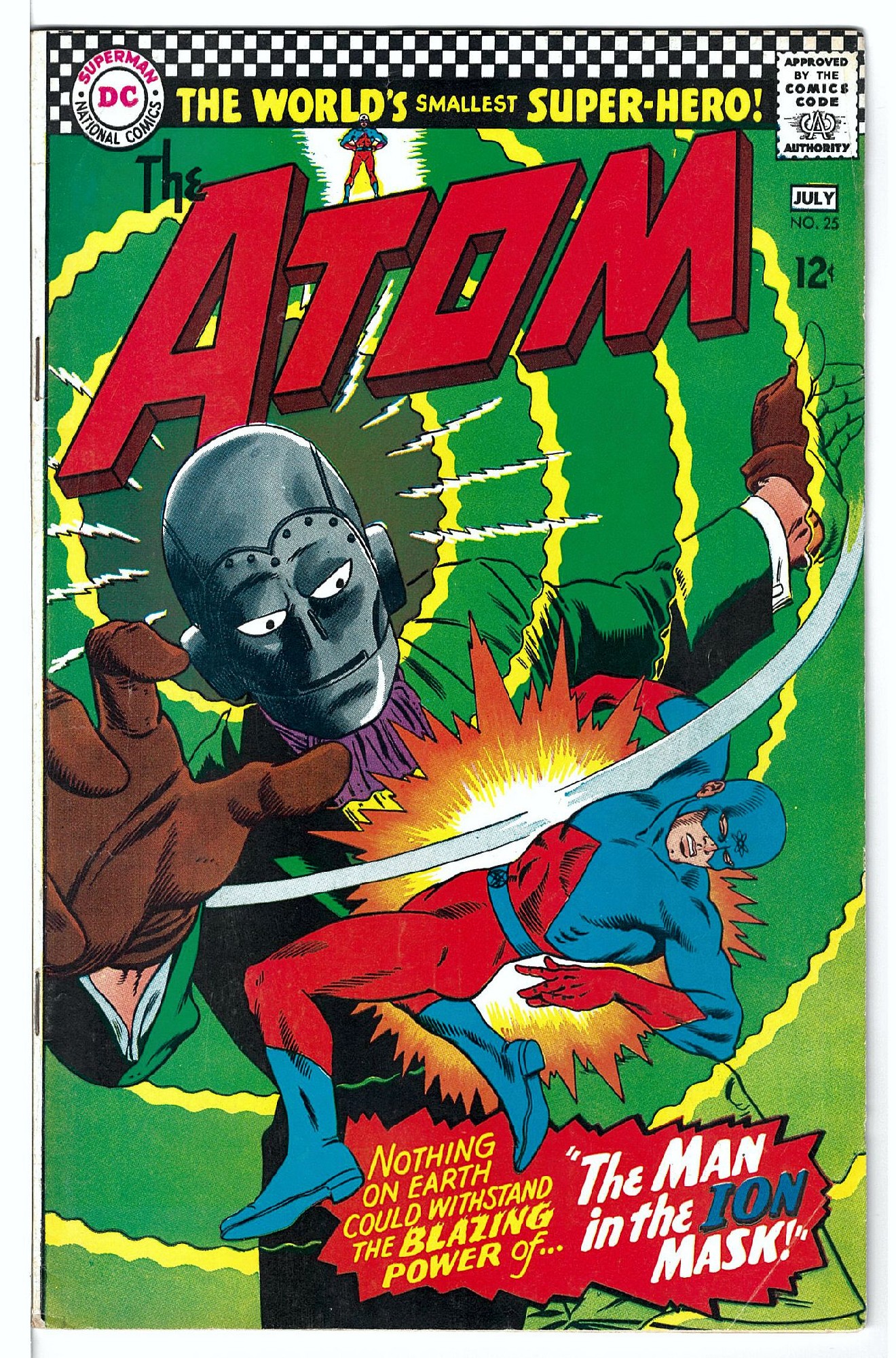ACTUAL SCAN OF COMIC!<br> Cover of Atom (Vol 1) The #25. One of 250,000 Vintage American Comics on sale from Krypton!