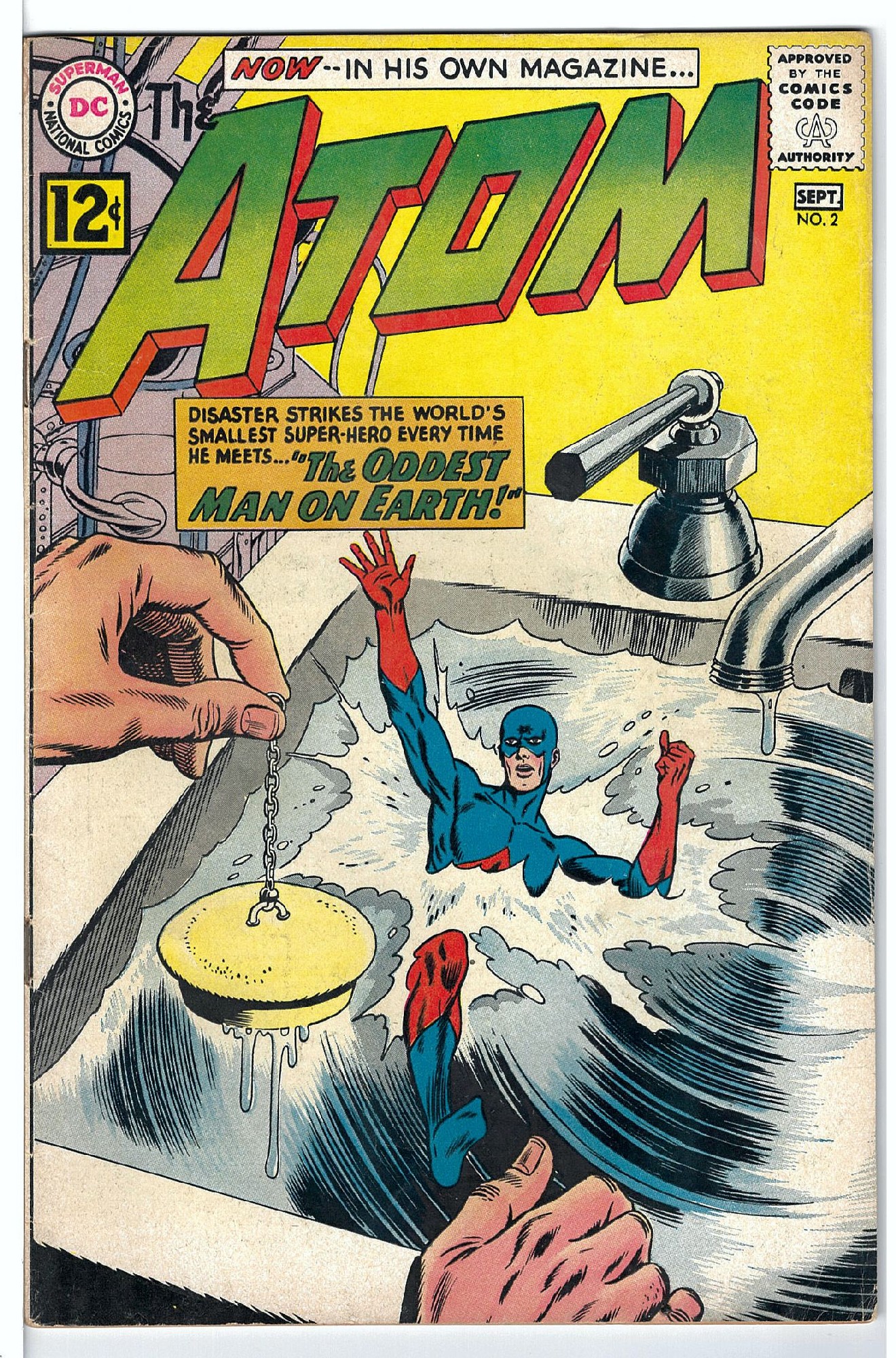 ACTUAL SCAN OF COMIC!<br> Cover of Atom (Vol 1) The #2. One of 250,000 Vintage American Comics on sale from Krypton!