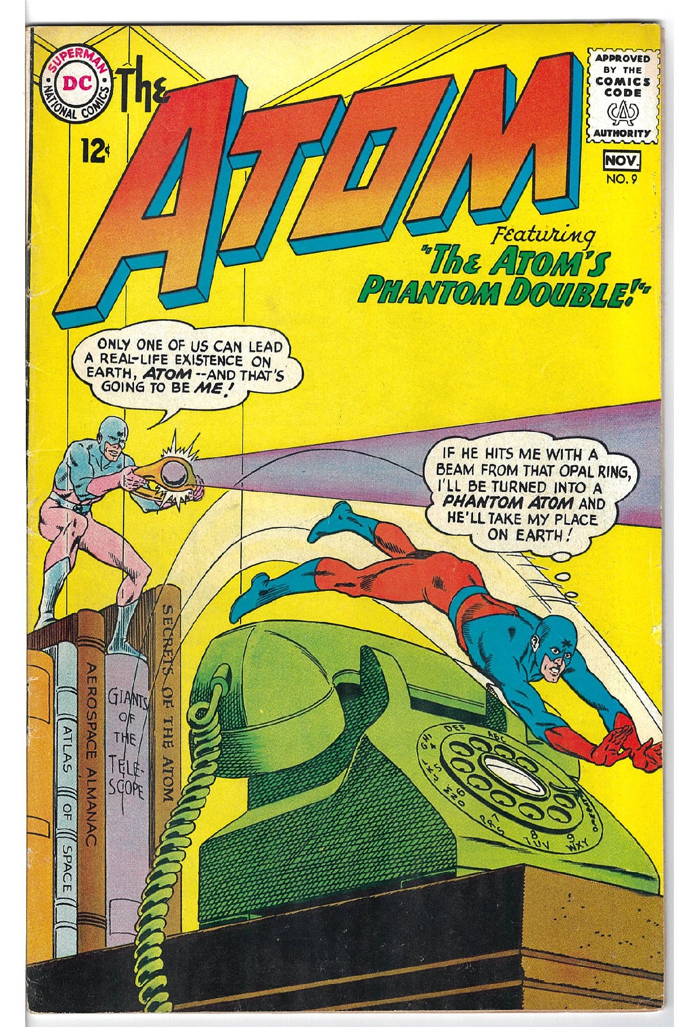 ACTUAL SCAN OF COMIC!<br> Cover of Atom (Vol 1) The #9. One of 250,000 Vintage American Comics on sale from Krypton!