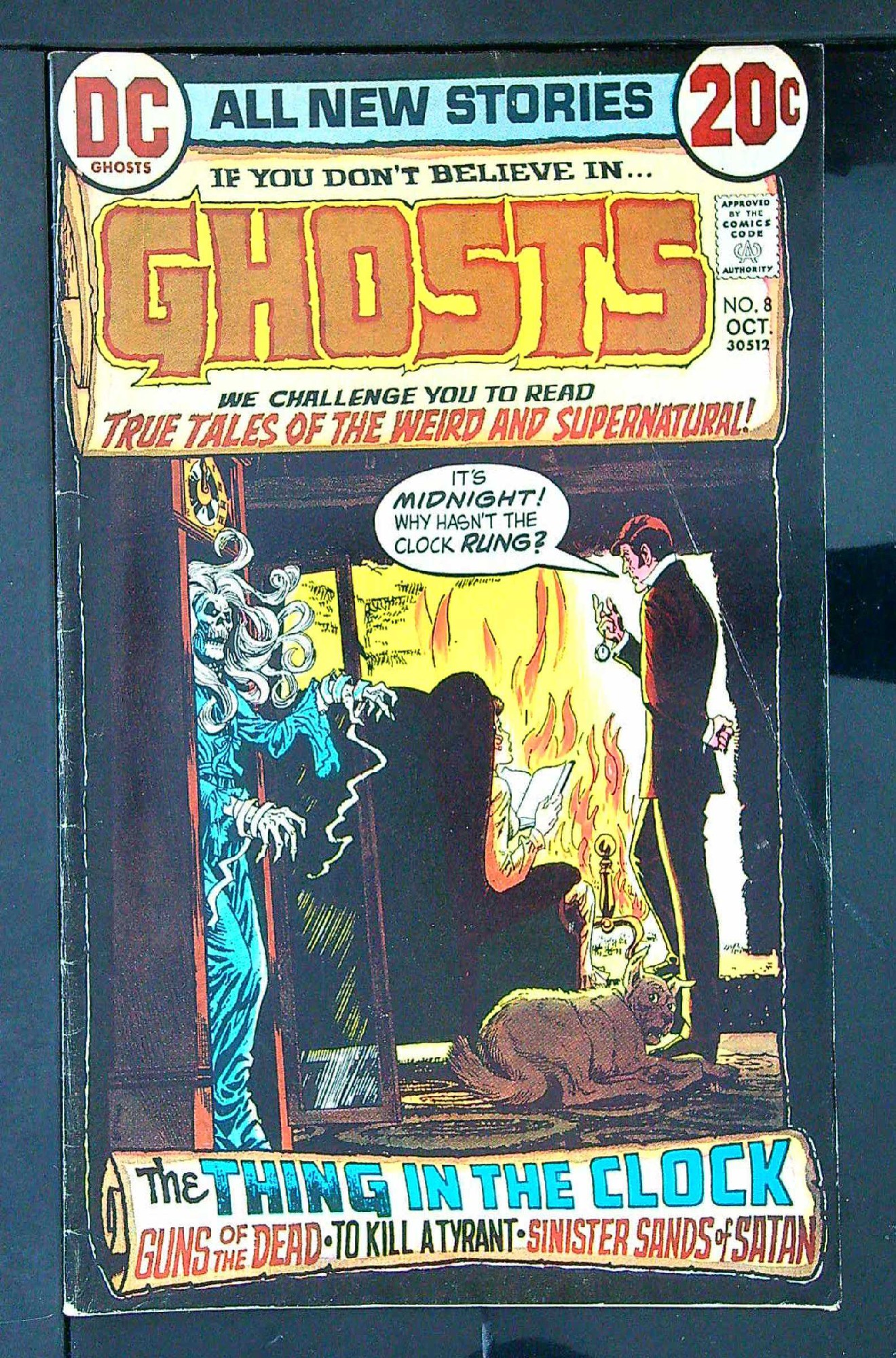 Cover of Ghosts (Vol 1) #8. One of 250,000 Vintage American Comics on sale from Krypton!