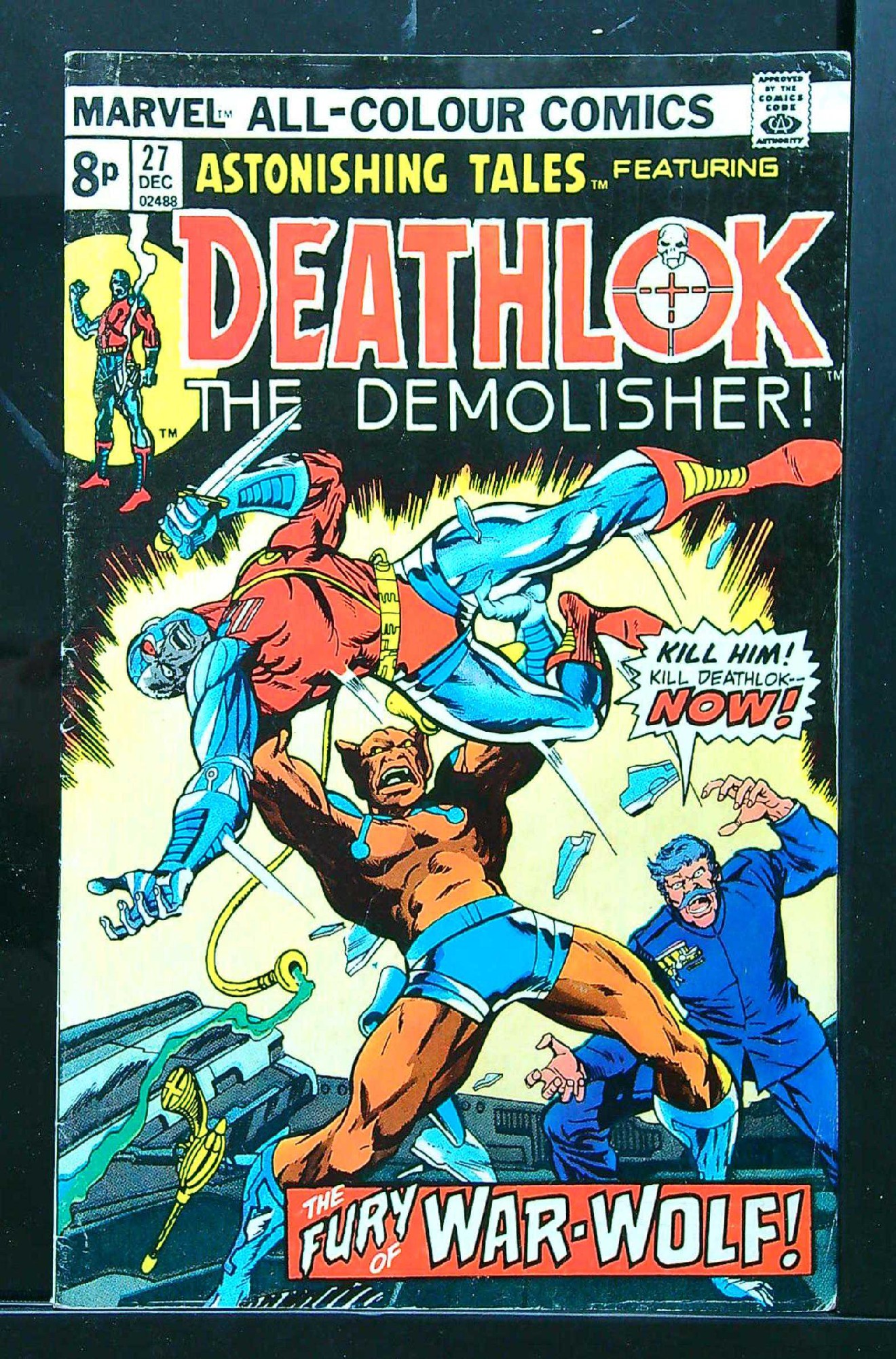 ACTUAL SCAN OF COMIC!<br> Cover of Astonishing Tales (Vol 1) #27. One of 250,000 Vintage American Comics on sale from Krypton!